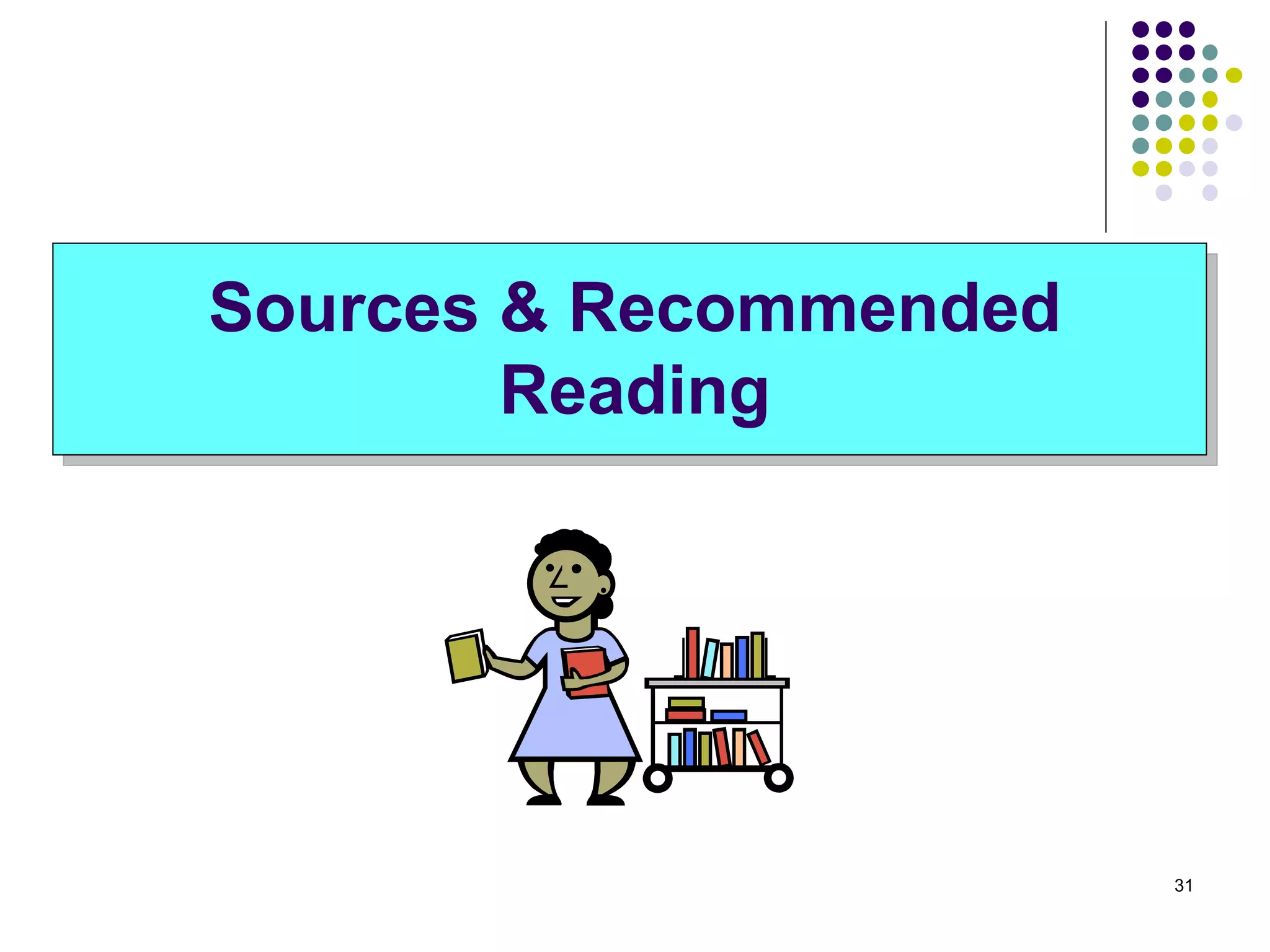 Sources & Recommended Reading 