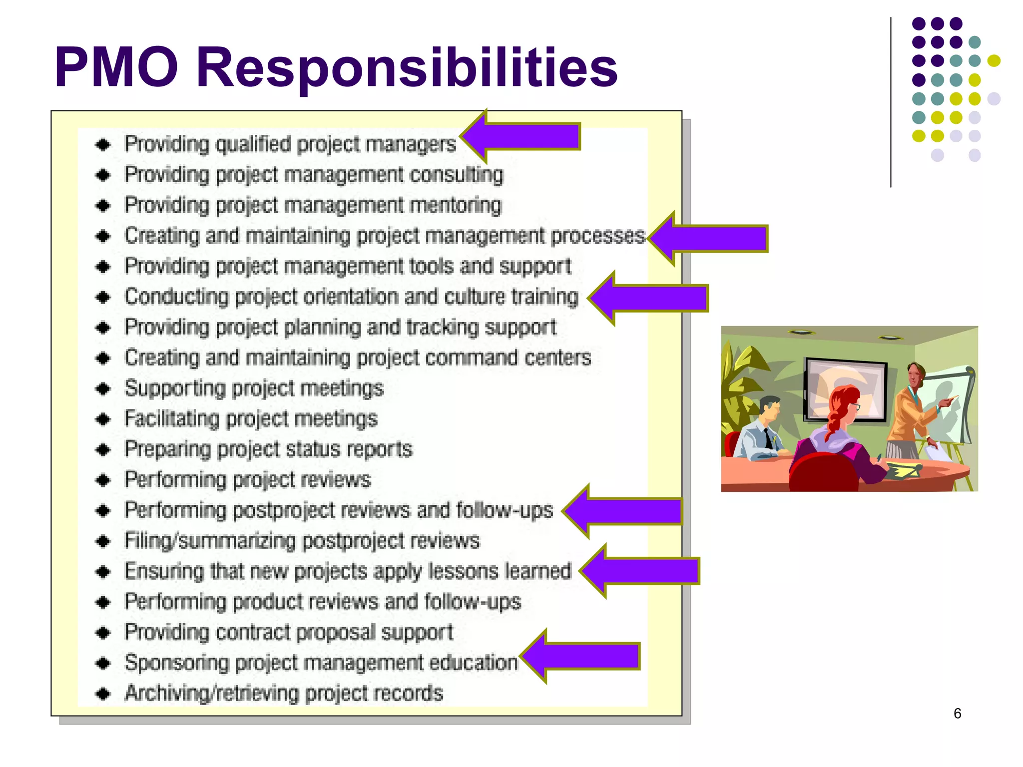 PMO Responsibilities 
