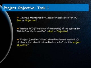 Pmo, project objectives and project life cycles | PPTX