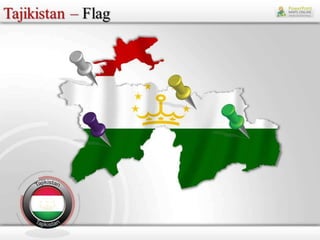 Tajikistan Map - Editable PPT Map Slides | PPTX