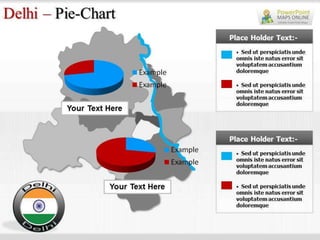 Delhi Map PowerPoint Templates