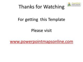 Delhi Map PowerPoint Templates