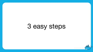 3 easy steps
 