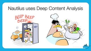 Nautilus uses Deep Content Analysis
 