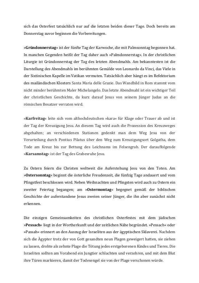 Warum Ist Ostern Immer An Verschiedenen Tagen Wie Erklart Man