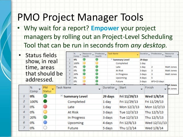 Pmo tools picture
