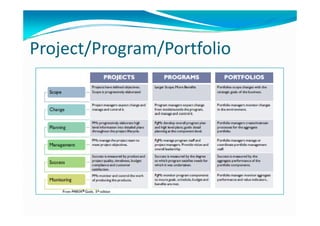 Project/Program/Portfolio
 