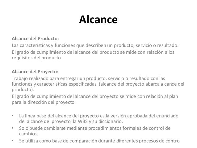 Pmp 5 gestión del alcance del proyecto