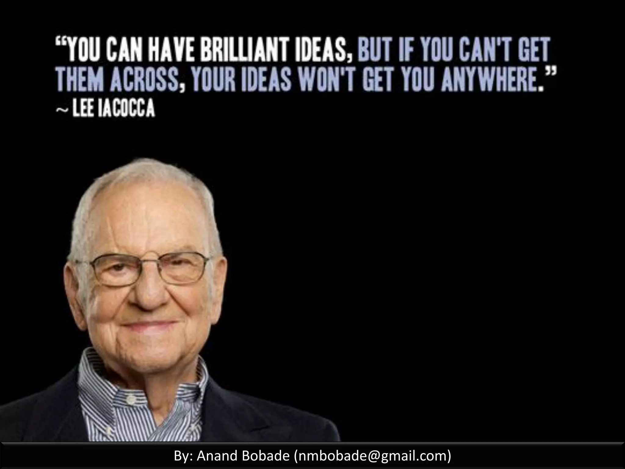 By: Anand Bobade (nmbobade@gmail.com)
10.1 Plan communication Management-> Output- >CMP
Stakeholder communication requirements
Information to be communicated
Reason for the distribution of that information
Time frame and frequency
Person responsible for communicating the information
Person responsible for authorizing release of confidential information
Person or groups who will receive the information
 