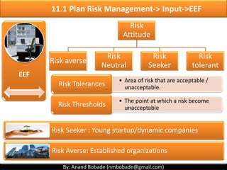 Pmp chap 11 - project risk management v0.1 | PDF