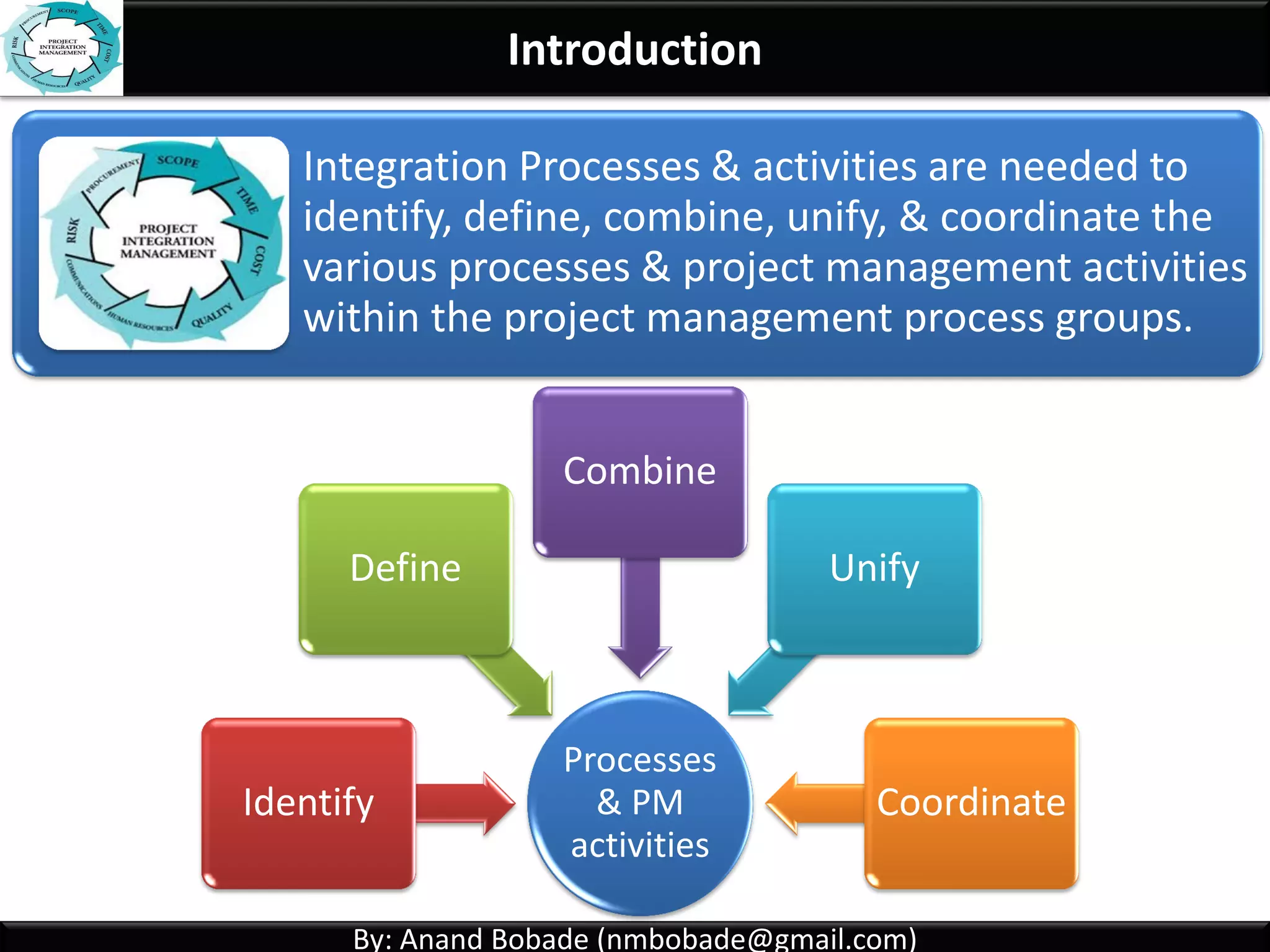 By: Anand Bobade (nmbobade@gmail.com)By: Anand Bobade (nmbobade@gmail.com)
He is the Integrator
of this Orchestra
Maestro
Introduction
 