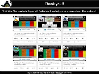 By: Anand Bobade (nmbobade@gmail.com)
5.5 Validate Scope -> Tools and Techniques
Inspection Group
Decision
Making
 