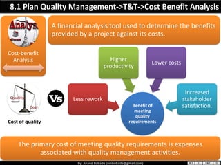 PMP Chap 8 - Project Quality Management | PDF