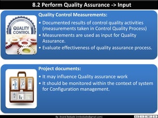 PMP Chap 8 - Project Quality Management | PPT