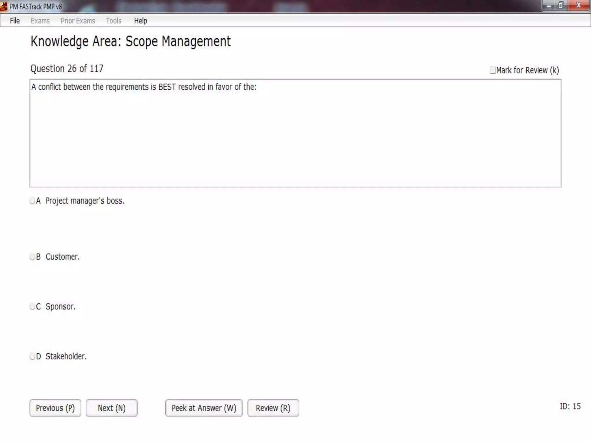 Pmp chapter(5) Scope Management