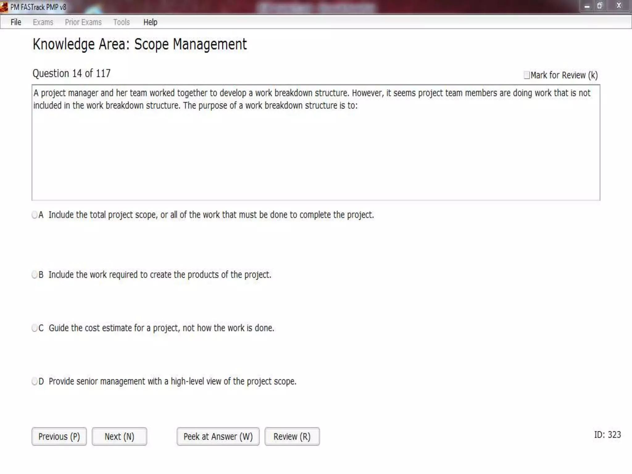 Pmp chapter(5) Scope Management