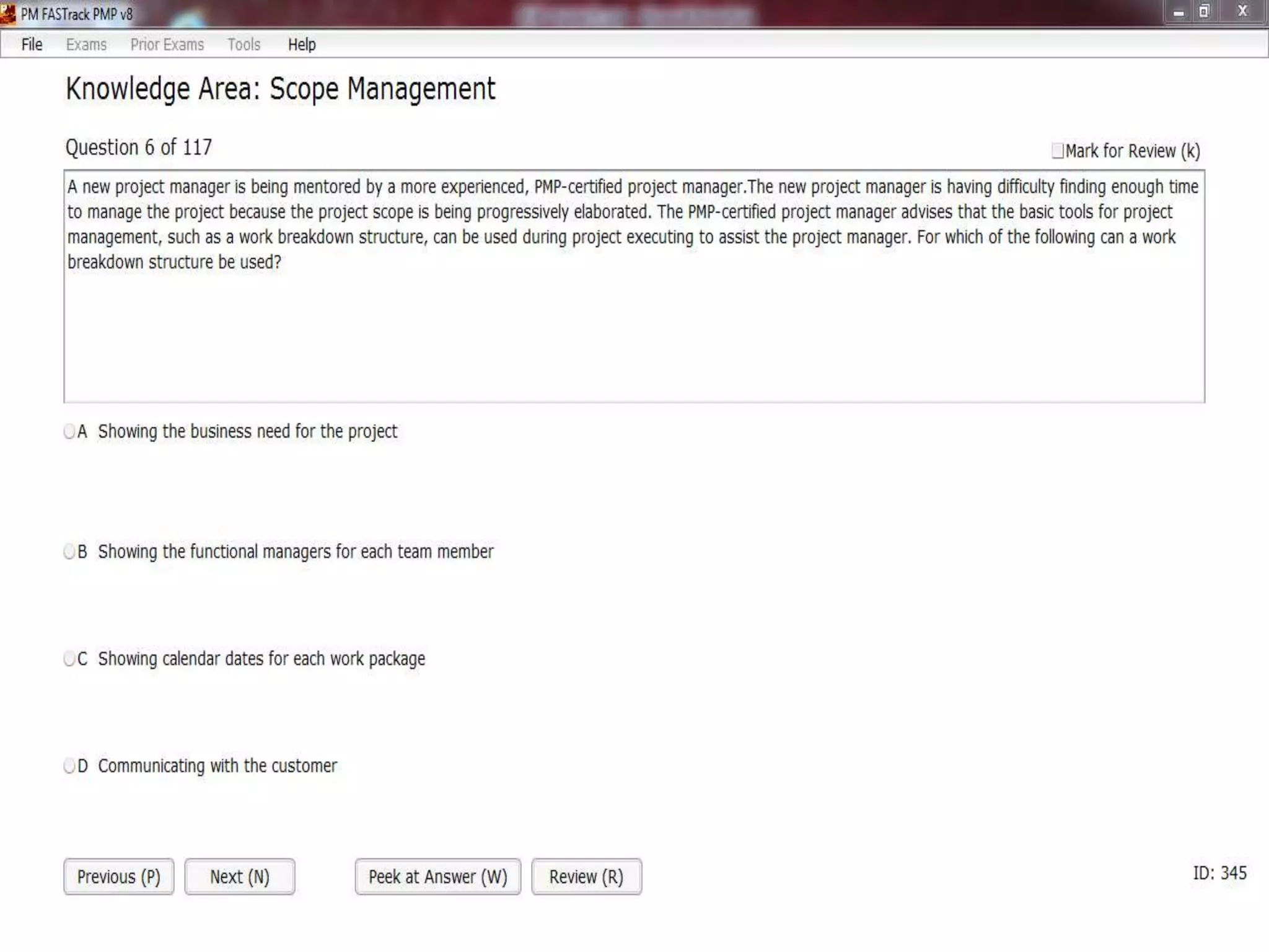 Pmp chapter(5) Scope Management