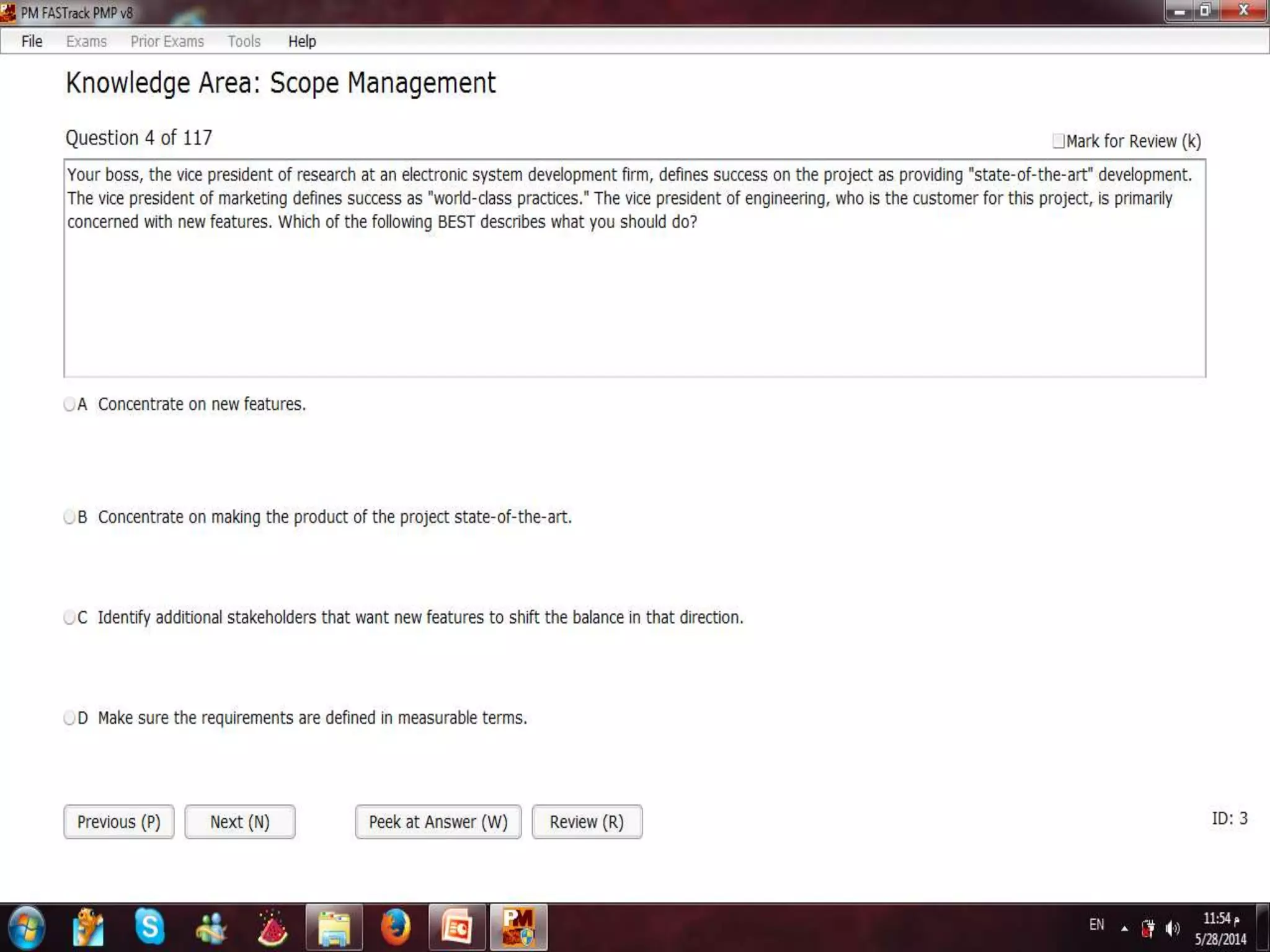 Pmp chapter(5) Scope Management