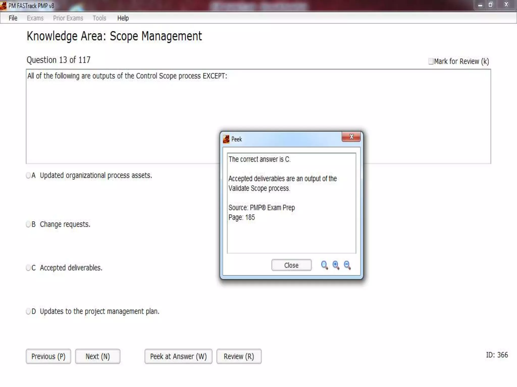 Pmp chapter(5) Scope Management