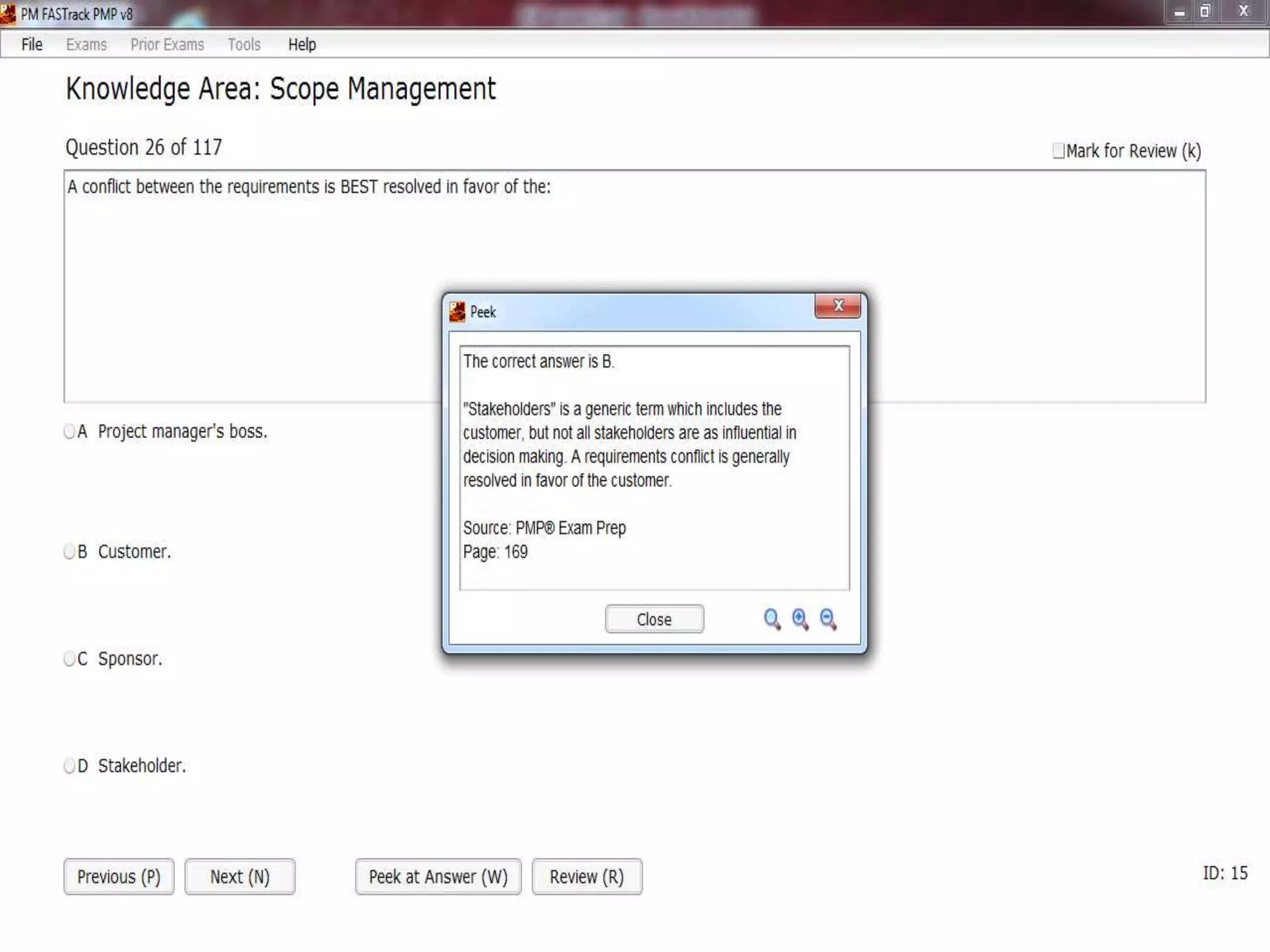 Pmp chapter(5) Scope Management
