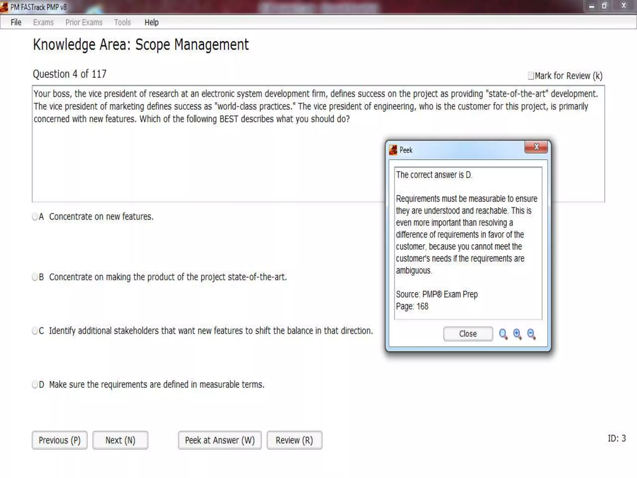 Pmp chapter(5) Scope Management