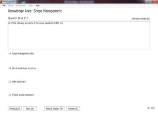 Pmp chapter(5) Scope Management