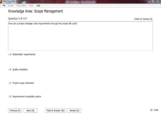 Pmp chapter(5) Scope Management