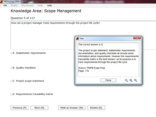 Pmp chapter(5) Scope Management