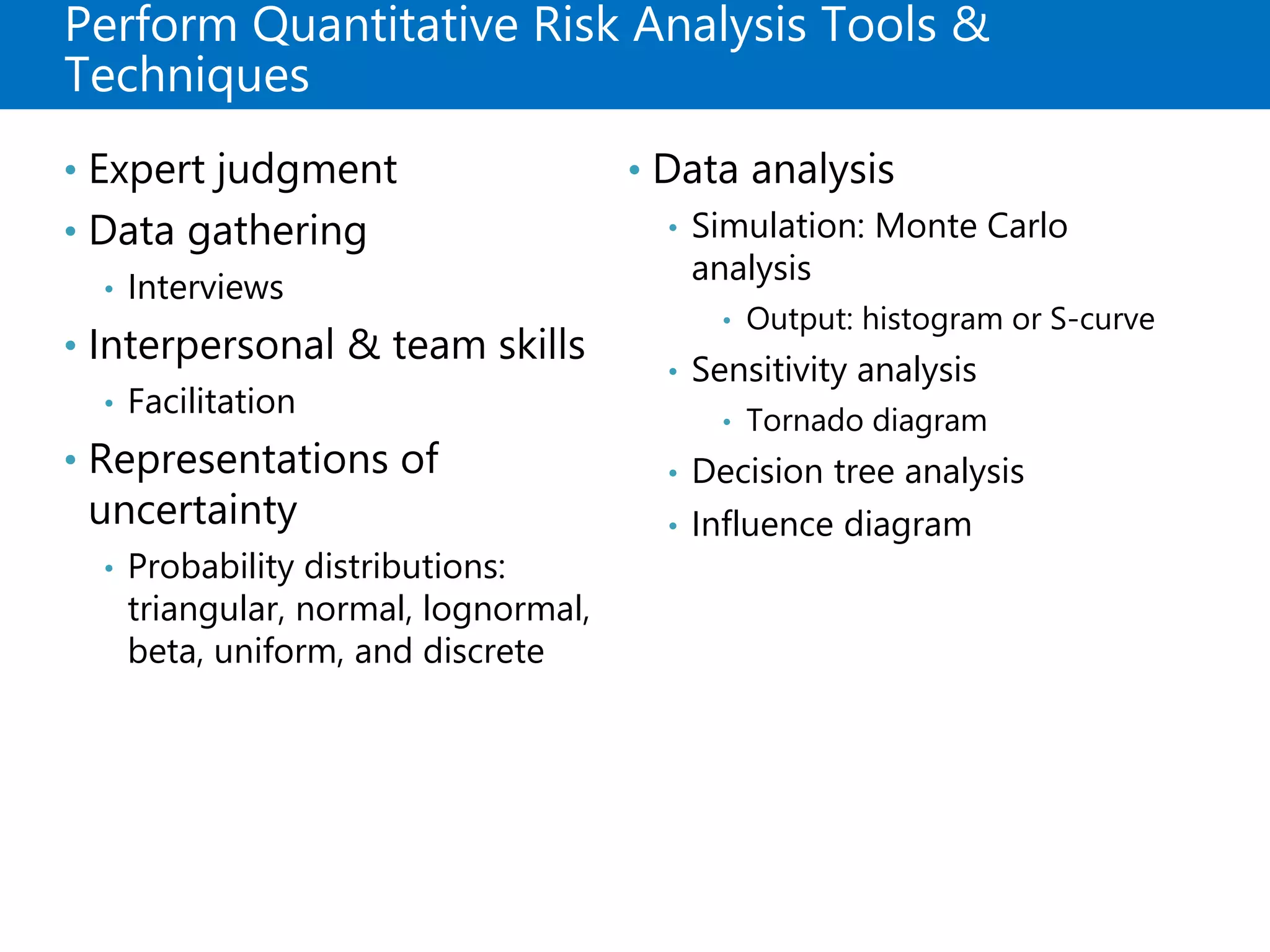 Project Risk Management - PMBOK6 | PPTX