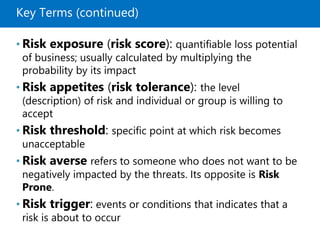 Project Risk Management - PMBOK6 | PPTX