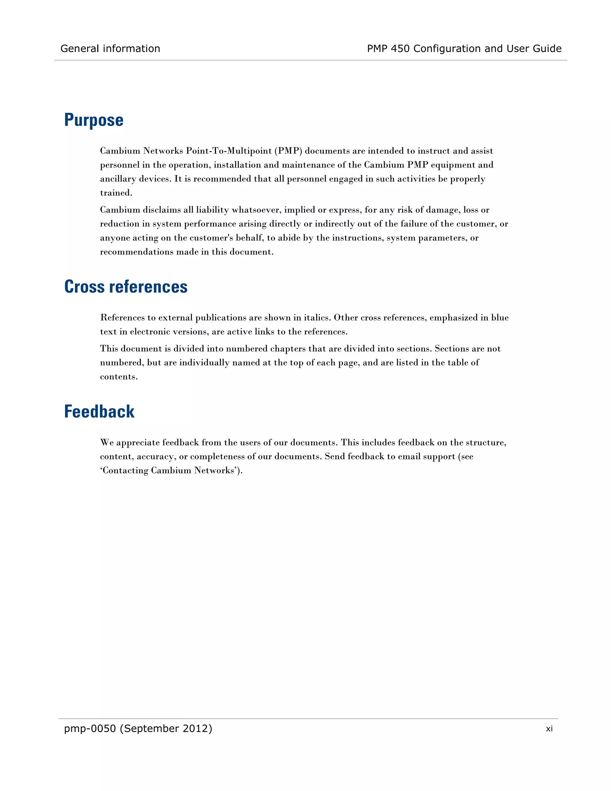Pmp 450 configuration_user_guide | PDF