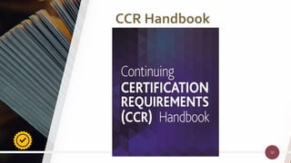 50
50
CCR Handbook
 