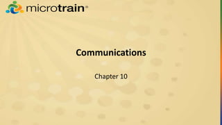 Communications
Chapter 10
 