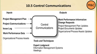 10.5 Control Communications M&C
 