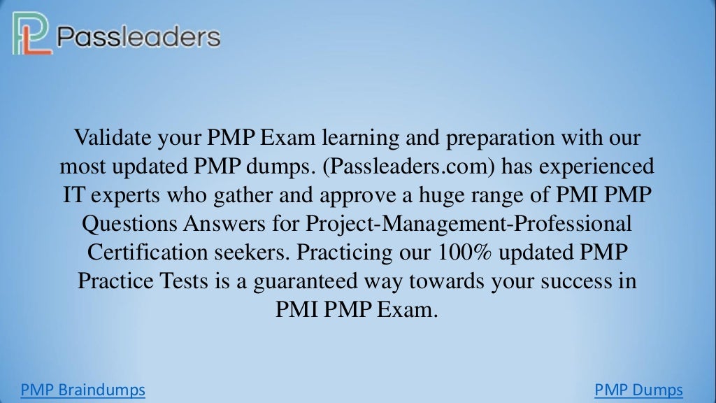 PMP PDF Demo