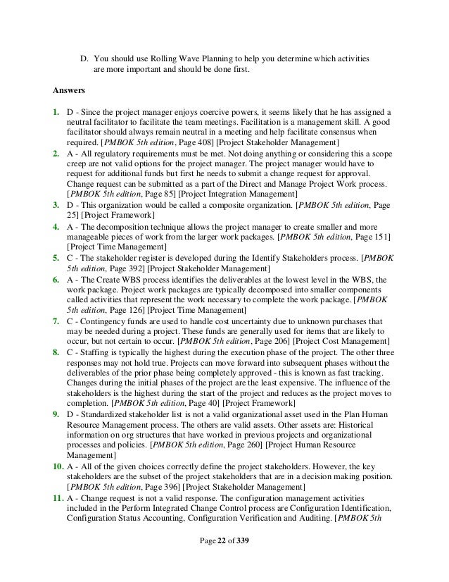 pmp exam questions control chart pmp questions