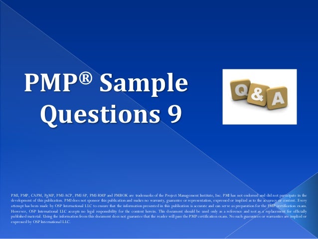 PMI-ACP Simulationsfragen