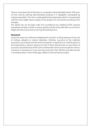 Project Management Planning & Control Assignment 2