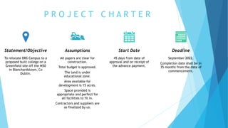 Project Management Planning & Control Assignment 2