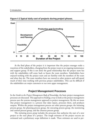 16 Preparing for the Project Management Professional Certification Exam
form, at least, a preliminary project justificatio...