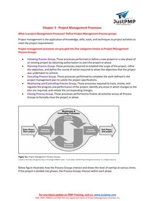 Pmp Notes PMP NOTES Based on PMBOK Guide 5th Edition and updated PMP syllabus ...