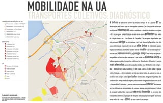 Diagnóstico da Mobilidade em Transporte Colectivo - Cidade/Universidade de Aveiro