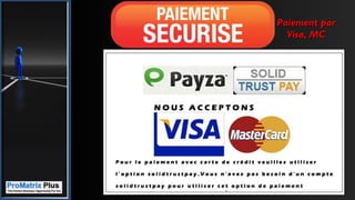 Paiement parPaiement par
Visa, MCVisa, MC
 