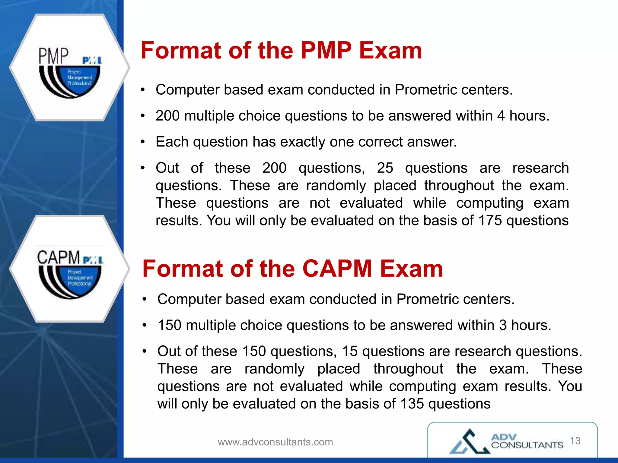 Instructor Slides - PMP/CAPM PMBOK 6th Edition | PPTX