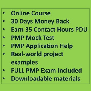 Pmp ppt slideshare | PPTX