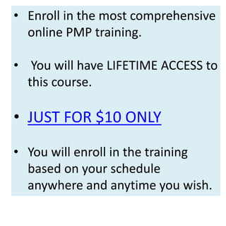 Pmp ppt slideshare | PPTX
