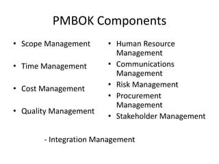 Project Management Course slide 1 | PPTX