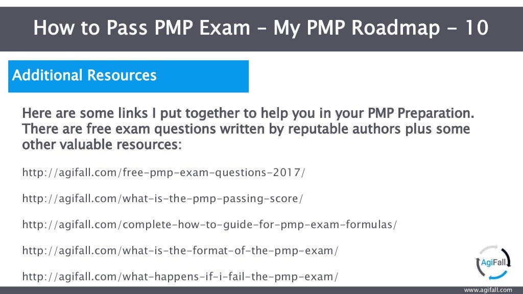 How to Pass Pmp Exam My PMP Preparation Roadmap