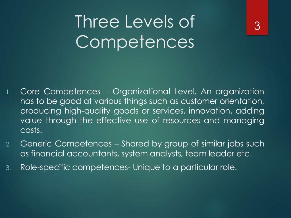 the difference between competence and competency