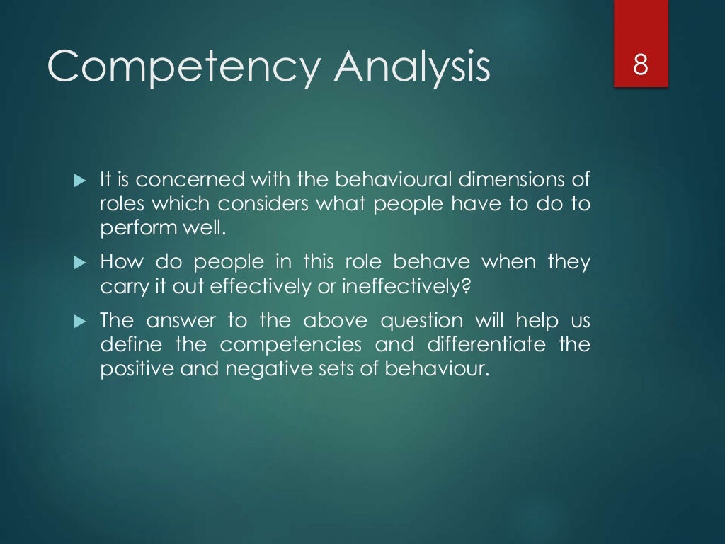 the difference between competence and competency